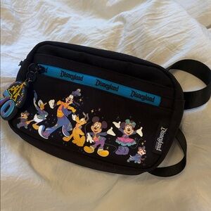 Disneyland 70th anniversary fanny pack/Crossbody Bag.
